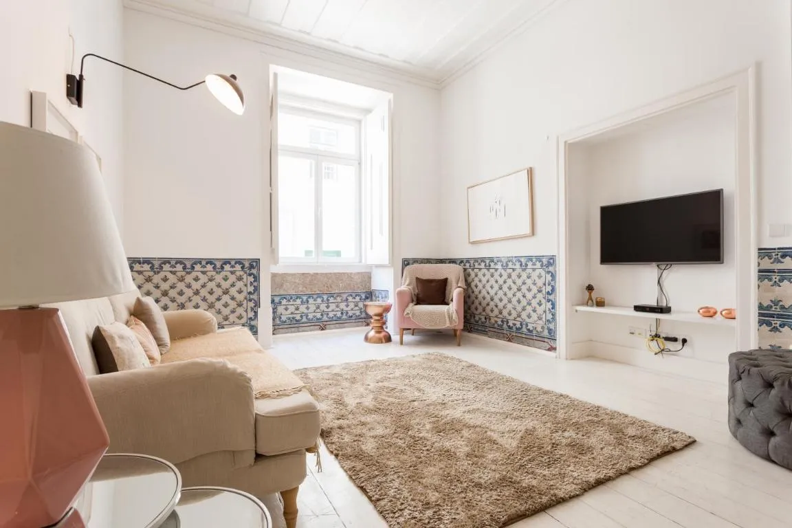 Image of Baixa Tile Blue Two-Bedroom Apartment – by LU Holidays