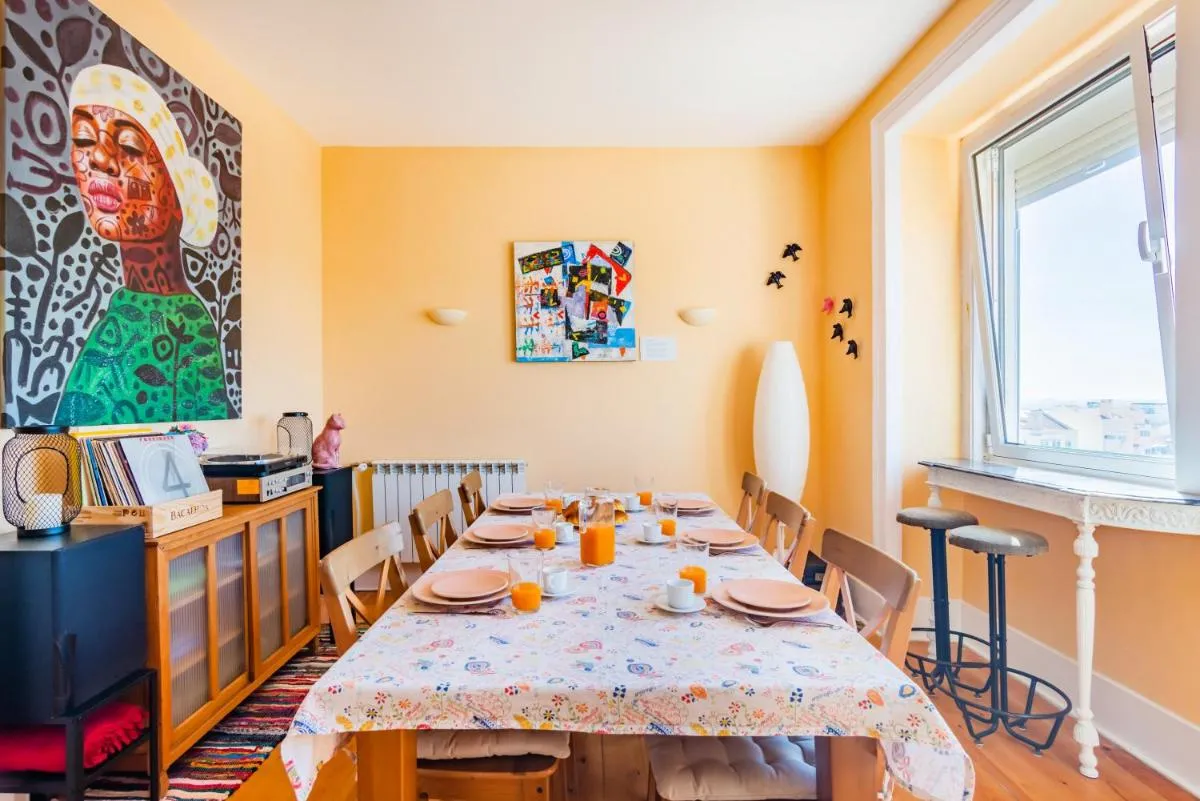 Image 1 of Bright & Beautiful Top Floor Graça Flat