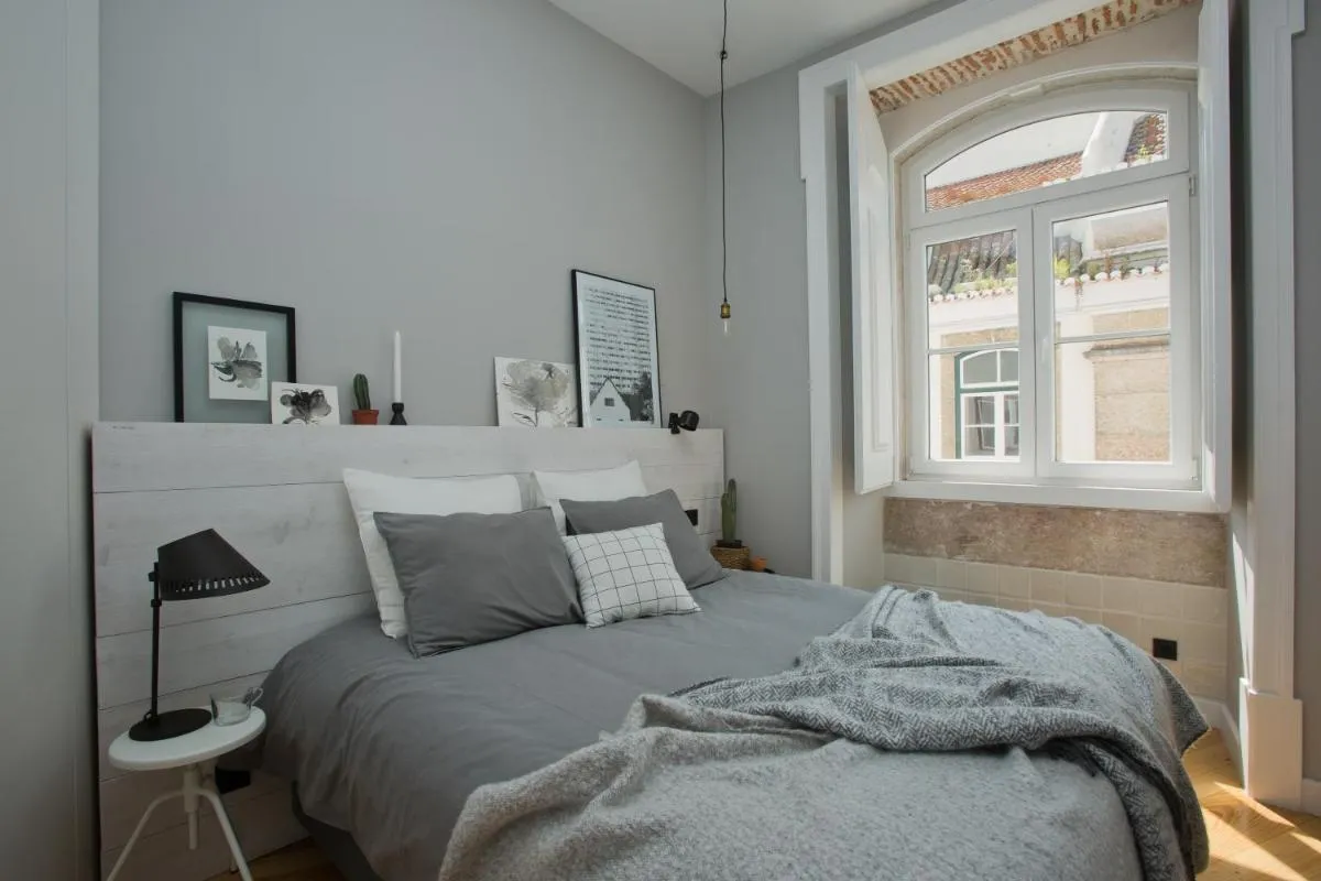 Image 1 of Update Urban Chic Flat in 19th Century Building 2 Bedrooms & 2 Bathrooms & AC Central Alfama District